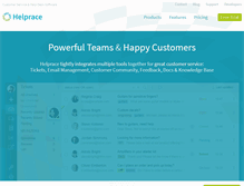 Tablet Screenshot of helprace.com